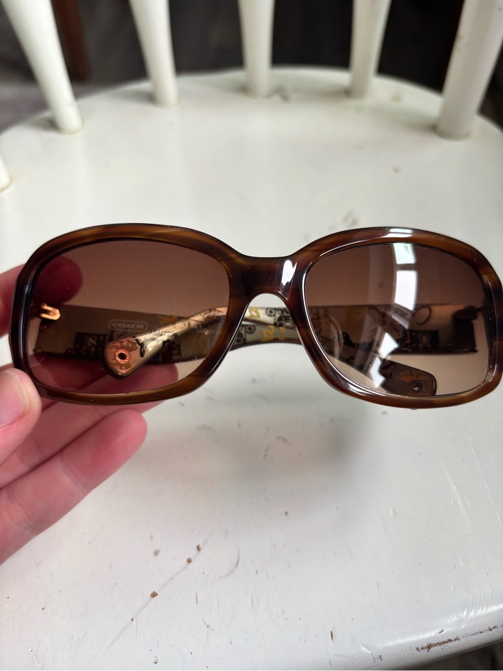 Vintage Coach Sunglasses “Martha S832” style Y2K